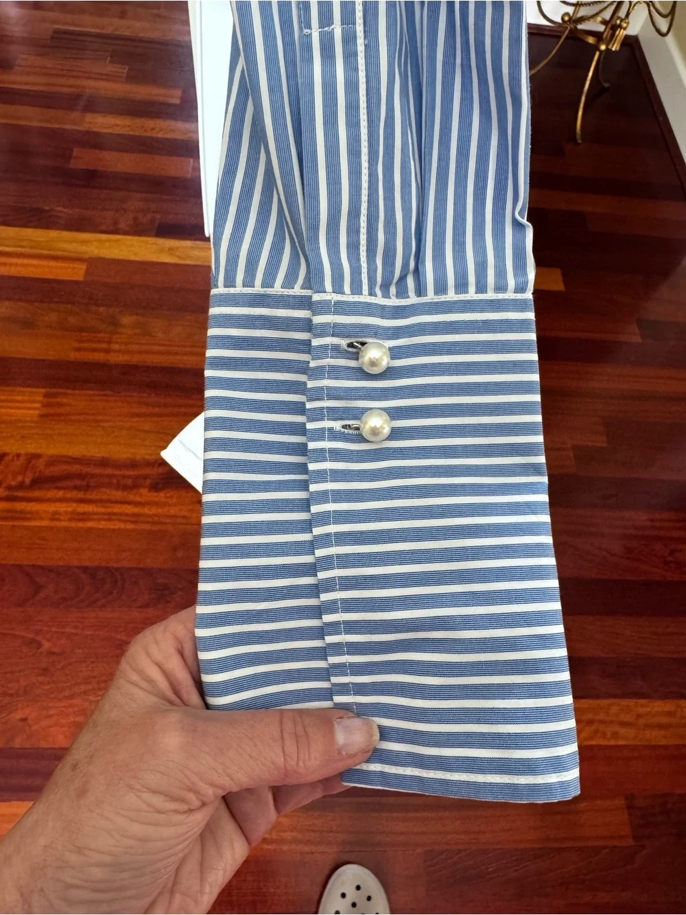 J. Crew crisp button